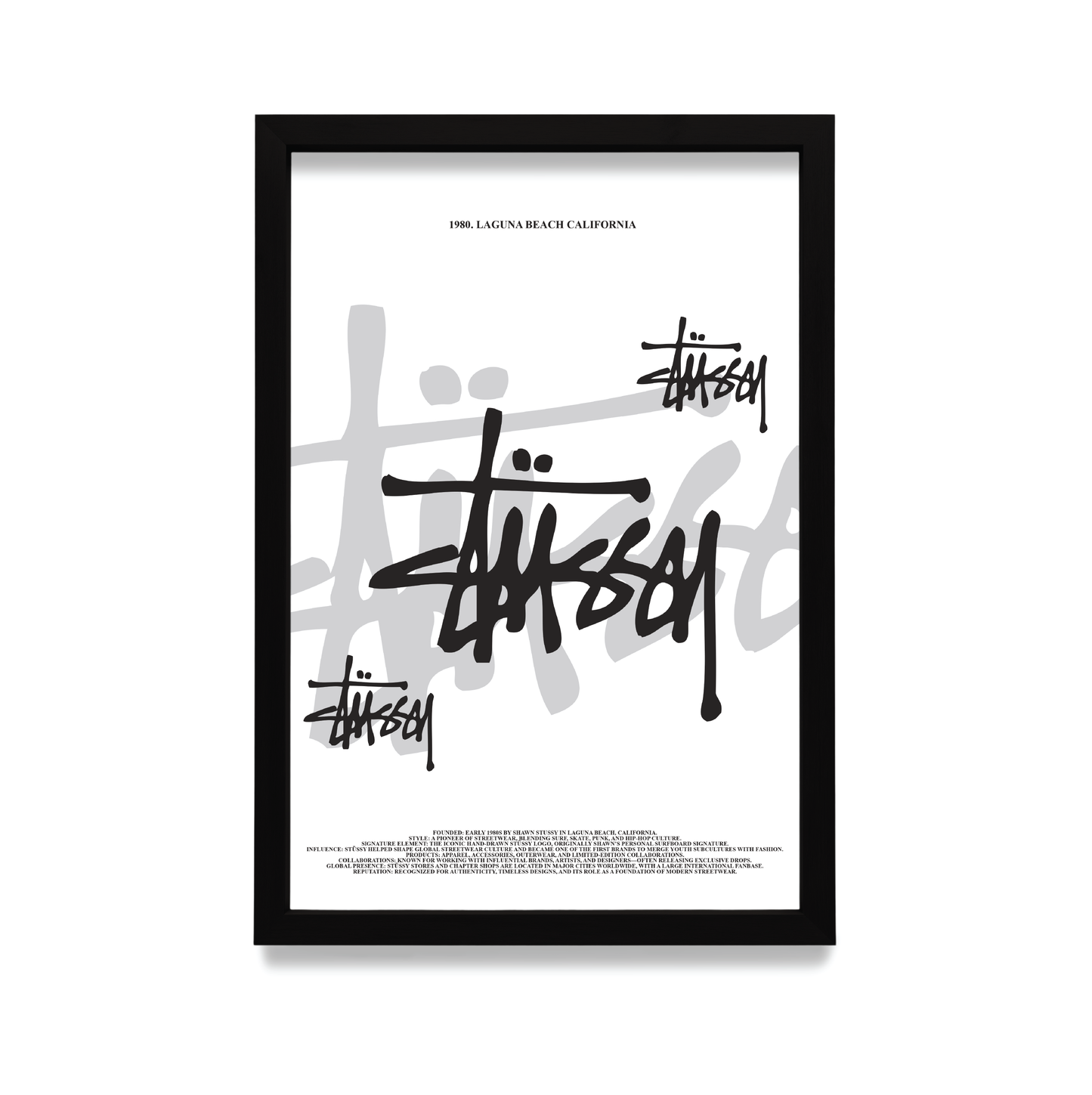 Plakat Stussy