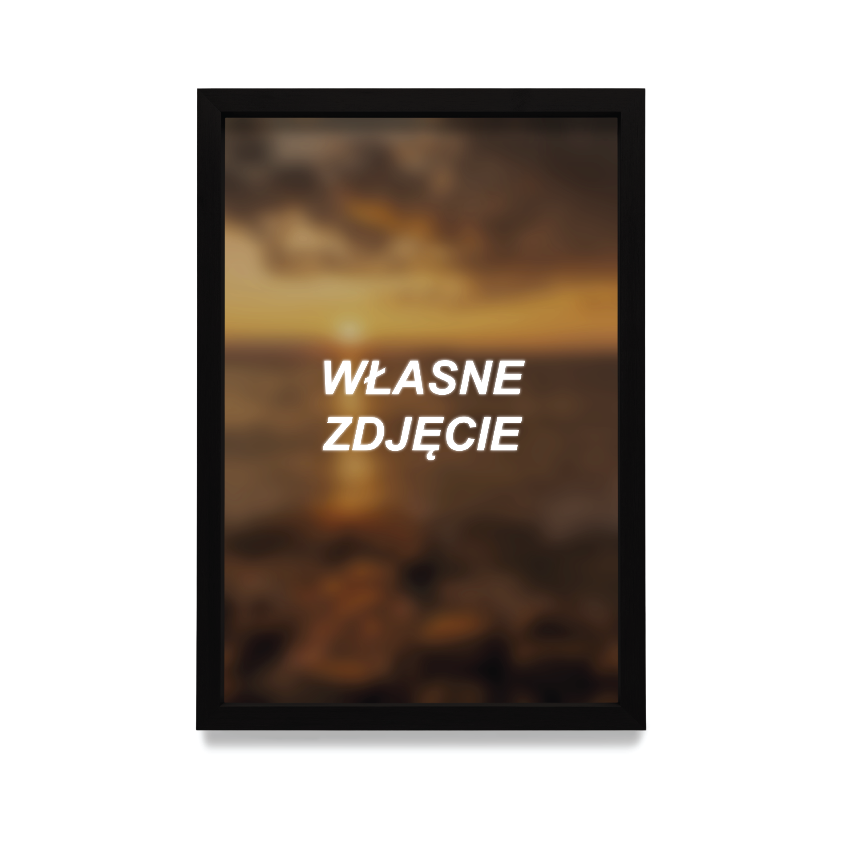 Personalizowany plakat z własnym zdjęciem