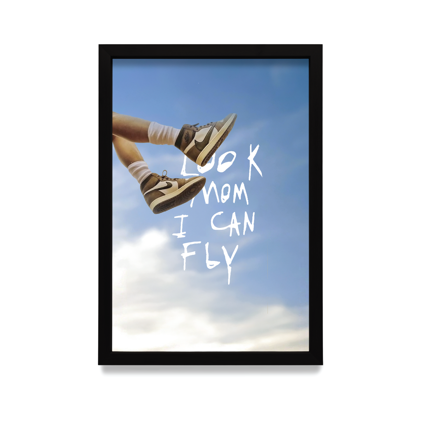 Plakat Look Mom I Can Fly