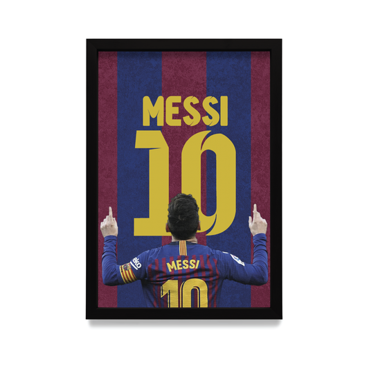 Plakat Messi #10