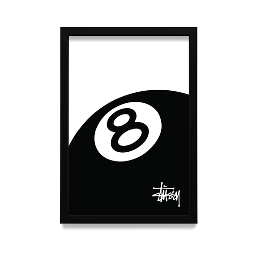 Plakat Stussy 8ball