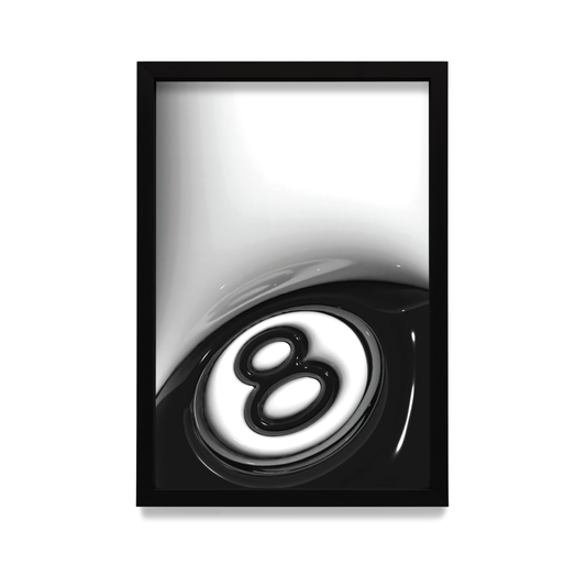 Plakat Stussy 8ball