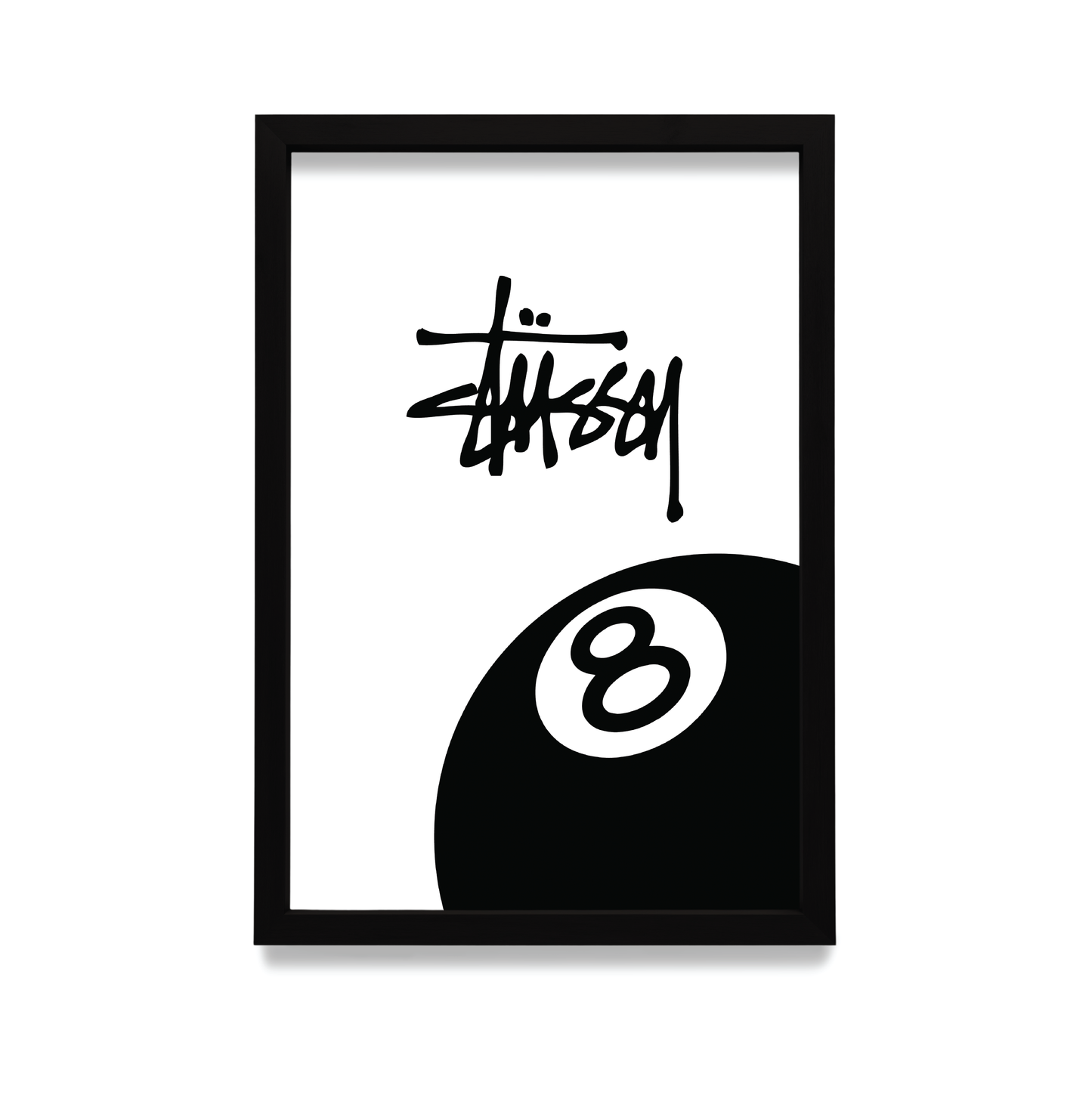 Plakat Stussy 8ball