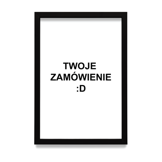 Projekt plakatu na zamówienie