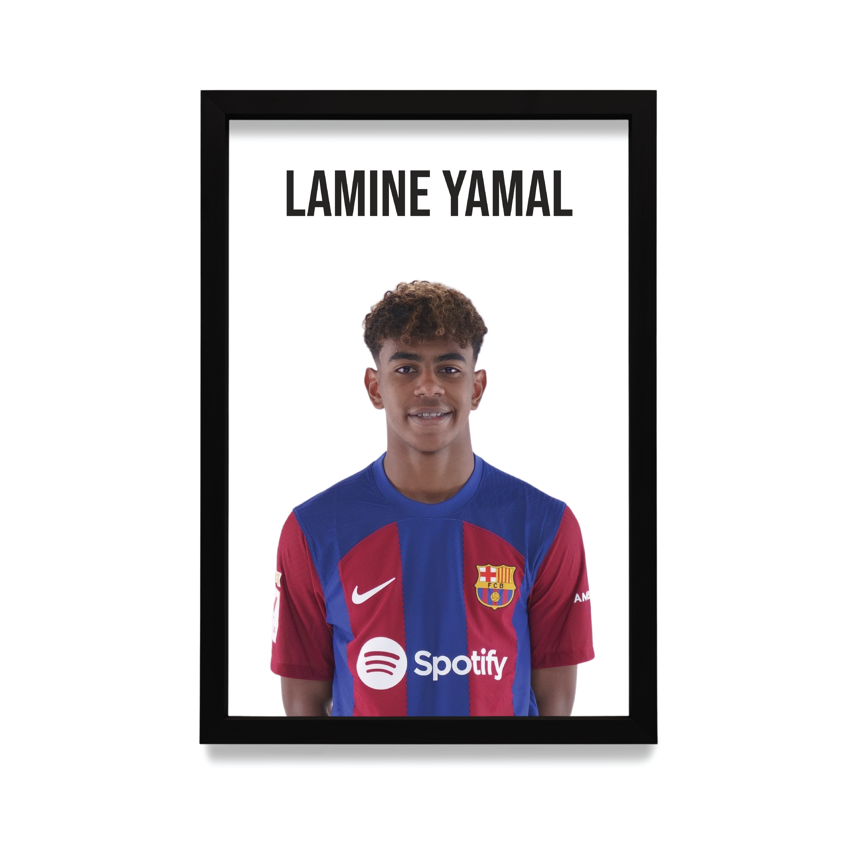 Personalizowany plakat z wybranym piłkarzem